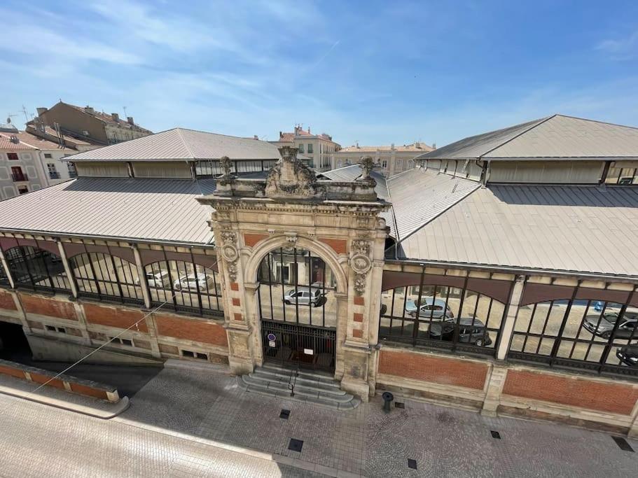 Vue Sur La Place Des Halles, Art Apparts Béziers Exterior foto