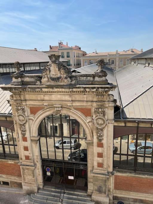 Vue Sur La Place Des Halles, Art Apparts Béziers Exterior foto